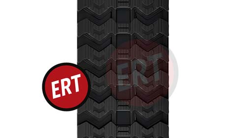 320x86x49 Zig Zag Rubber Tracks Tread Pattern